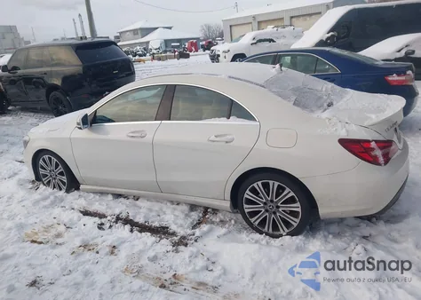 2018 Mercedes-Benz Cla 250 z USA, uszkodzony, nr VIN WDDSJ4EB5JN543376